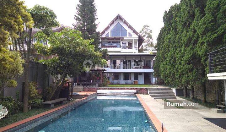 Rumah Villa Mewah Tanah Super Luas Kolam Renang & Tenis Di Sayap Setiabudi 1