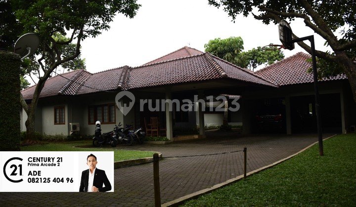 DIJUAL CEPAT Rumah 1 Lantai Carport 6 Mobil di Pondok Cabe Ilir GK-16600