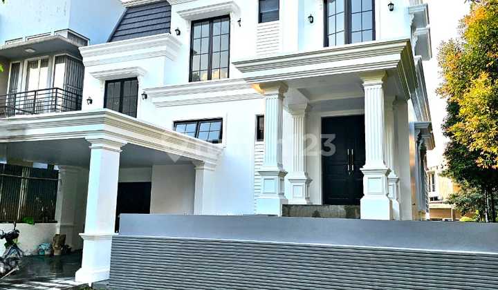Jual Rumah Cantik American Style Siap Huni di Kebayoran Bintaro Lr-16034