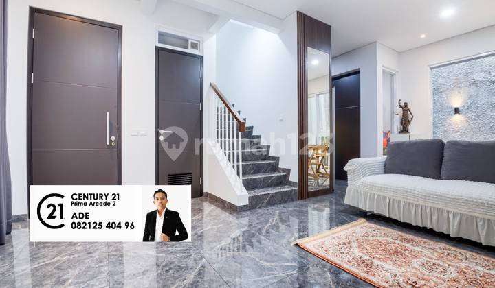 3-Story Ready-to-Occupy Fully Furnished House at U House Bintaro Jaya Bs-17075 3-Story Ready-to-Occupy Fully Furnished House at U House Bintaro Jaya Bs-17075