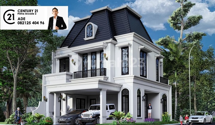 Dijual Rumah Baru American Style di Kebayoran Harmony Bintaro Rn-16472 1