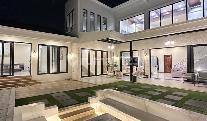 Super Luxury Furnished House with Swimming Pool in Sector 9 Bintaro Rn-17693