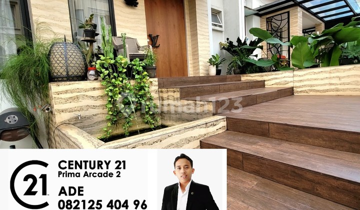 Cozy Semi-Furnished 2-Story House for Sale in Kebayoran Bintaro Gb-16803 2