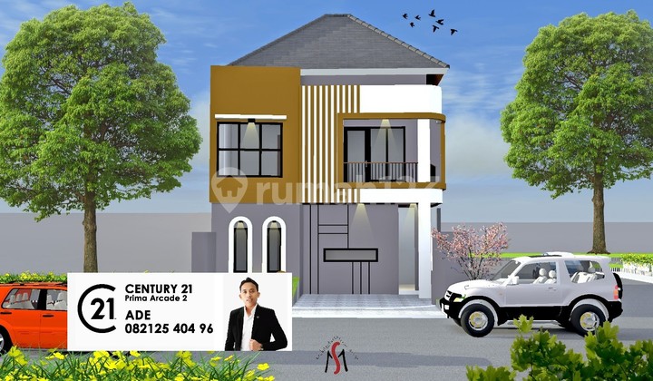 Brand New Rumah 2 Lantai 3 Kamar Tidur di Cluster Graha Bintaro Rn-16435
