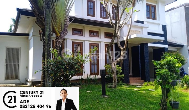 Rumah Asri Mewah 2 Lantai Siap Huni di Menteng Bintaro Jaya Vc-16319