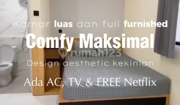 Turun Harga Kost Baru Aktif dan Strategis Turun Harga Kost Baru Aktif dan Strategis