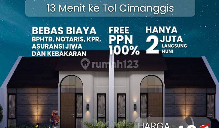 Rumah Minimalis 2 Kamar Tidur Di Cimanggis Depok 2