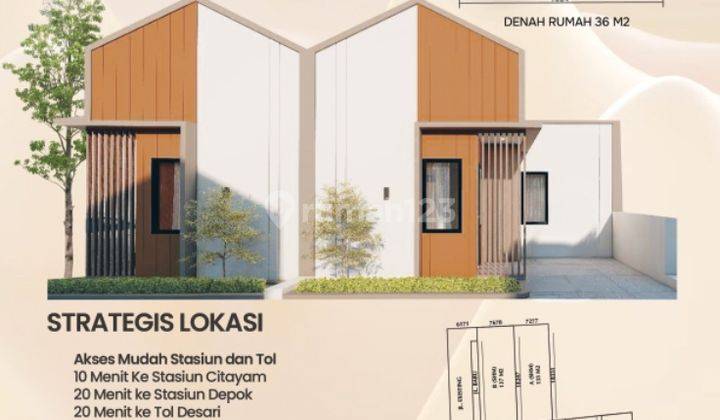 Rumah Minimalis Di Cipayung Depok Proses Ready Stock 2