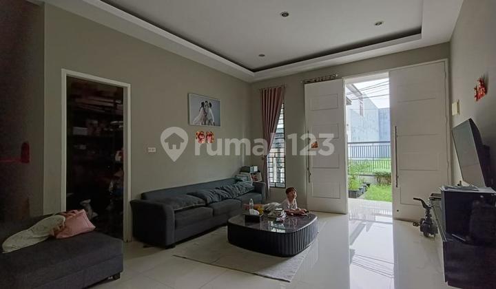 Dijual Rumah Dekat Bandara Soetta Semi Furnish Di Duta Garden 2