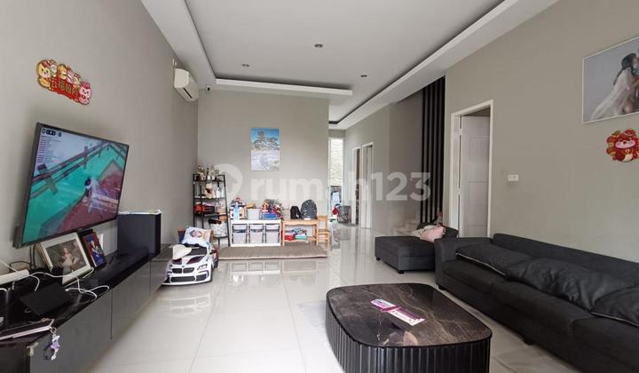 Dijual Rumah Dekat Bandara Soetta Semi Furnish Di Duta Garden 1