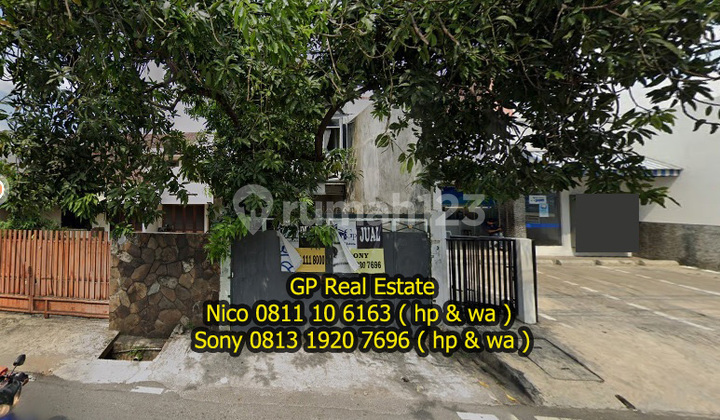 Jual Rumah Tua Cocok Usaha di Kemanggisan Raya Jakbar N1057 Jual Rumah Tua Cocok Usaha di Kemanggisan Raya Jakbar N1057