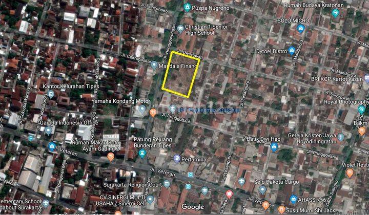 N534 Tanah Cocok U Hotel Supermarket Dijual di Jl Honggowongso Surakarta 5041m2  1