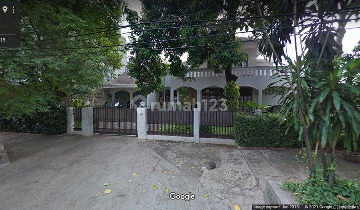 N696 Dijual Rumah 2lt di Kemang Utara Mampang Prapatan 1019 M2 Utara 2