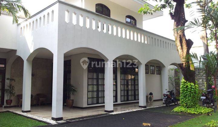 N696 Dijual Rumah 2lt di Kemang Utara Mampang Prapatan 1019 M2 Utara 1