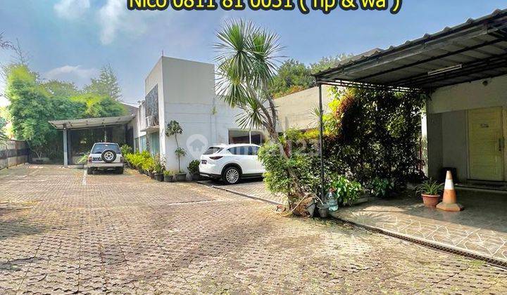 Jual Rumah Lama 2lt cocok u/ usaha Puri Mutiara Raya Cipete Kemang Jaksel 1320m bebas banjir utara  n1009 2