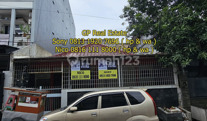 Jual rumah tua 181m2 Tawakal V Grogol sempurna u/ kost n1056