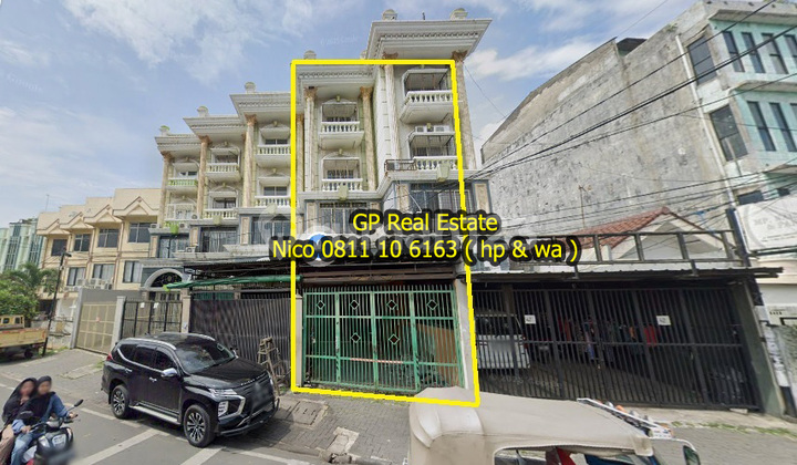 Jual Ruko 4.5Lt Cocok Kost2an Kramat Sentiong Jakpus N1079