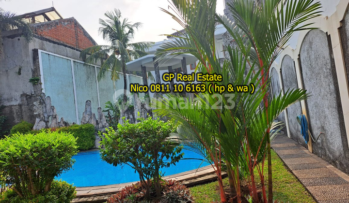 Jual Rumah Menteng Gol C dekat Mangunsarkoro 2Lt Pool N1096 2