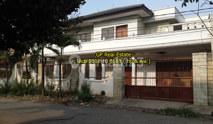  Jual rumah 6KT Sunter Mas Blok P Lebar depan 14m n1095 1