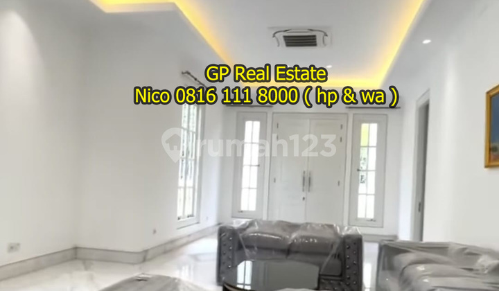 Jual Rumah mewah brand new menteng Jakpus 2lt 864m2 pool N1075 2