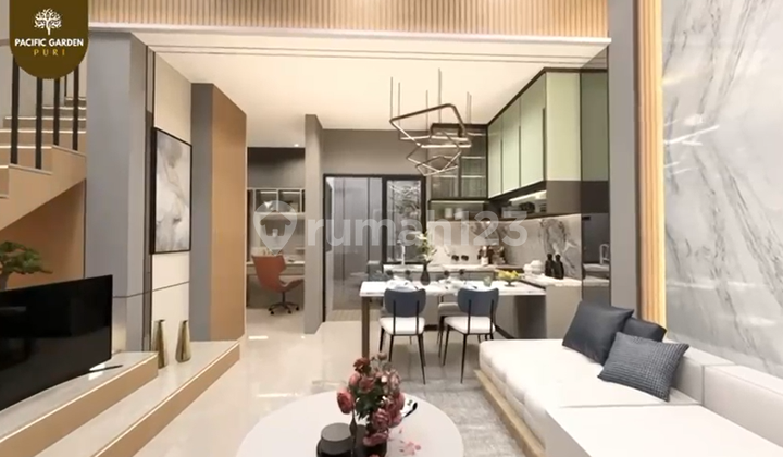 RUMAH BARU 3 LANTAI – PACIFIC GARDEN PURI JAKARTA BARAT 1