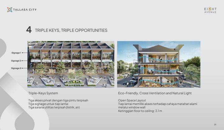 Eight Avenue Ruko Baru di Jln. Boulevard Tallasa City Makassar 16