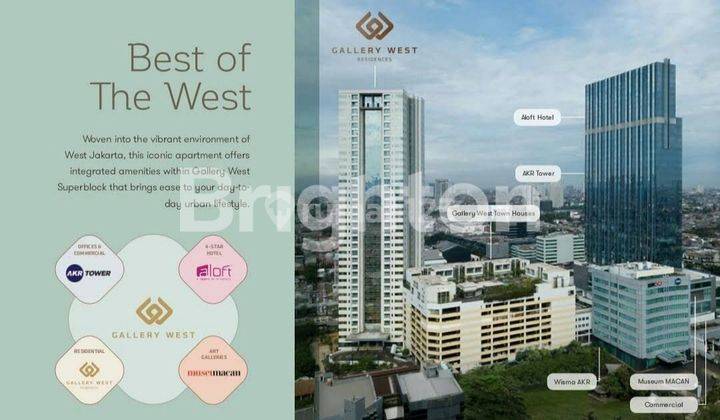 Apartemen Rasa Rumah AKR Gallery West Residences 1