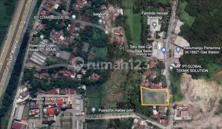 For Sale or Lease 2,852 M2 Land in Babakan Madang, Sentul For Sale or Lease 2,852 M2 Land in Babakan Madang, Sentul