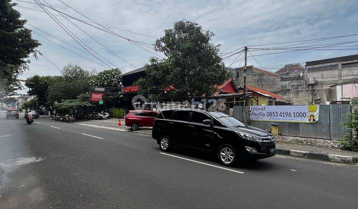 Tanah kavling di pinggir jalan tebet barat 4