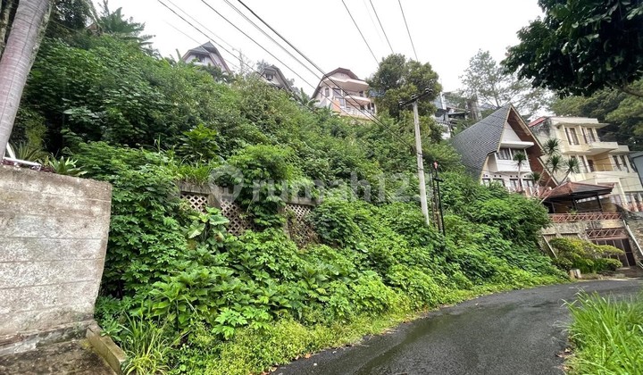 Beautiful Land View Near The Valley Dago Bandung