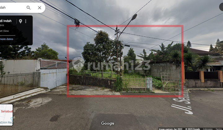 Tanah di Sayap Setiabudi Dekat Gh Universal Hotel Bandung Tanah di Sayap Setiabudi Dekat Gh Universal Hotel Bandung