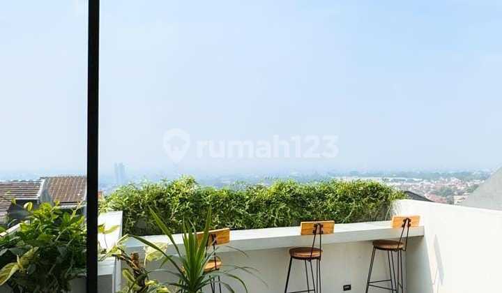 Dijual Rumah Modern Tropical di Cluster Ujung Berung Bandung 2