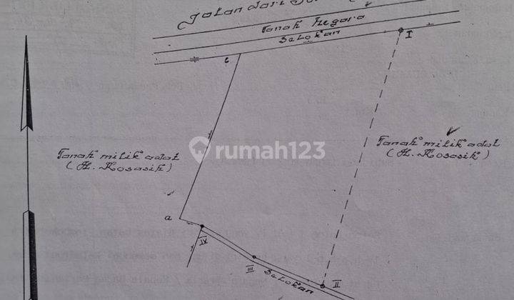 Tanah Sawah 1000 m² 25 X 40 Zona Kuning Mainroad Jl.raya Soreang Kabupaten Bandung 2