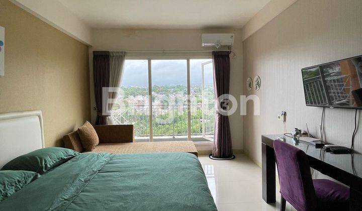 APARTEMEN STUDIO FULL FURNISHED NYAMAN TERAWAT DI GCA 3 CIUMBLUEIT BANDUNG 2