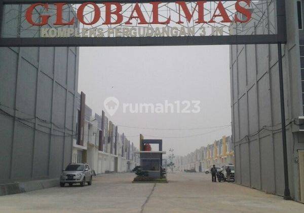 DI JUAL 1 UNIT GUDANG DI AREA KOMPLEK PERGUDANGAN GLOBAL MAS JL. GARUDA SAKTI KM.5 1