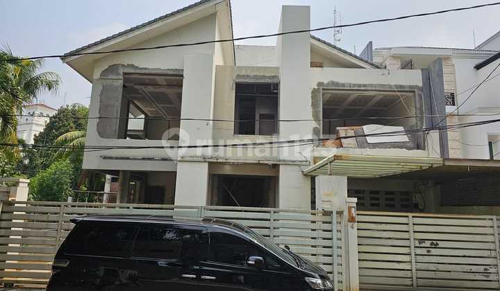 Dijual Rumah Mewah di Patal Senayan 4 Lokasi Bangunan Hoek 2