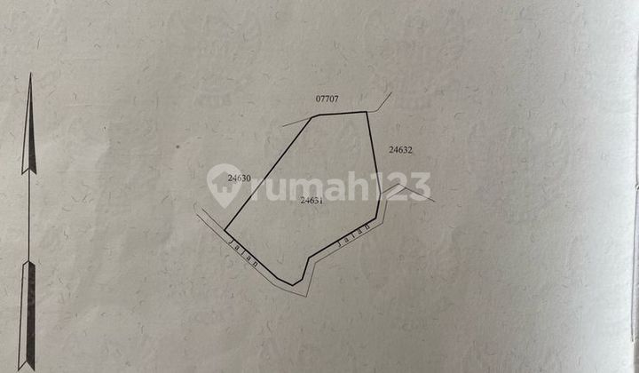 Dijual Cepat Lahan Strategis di Goa Gong, Jimbaran – 1 Hektar, Cocok untuk Villa atau Resort