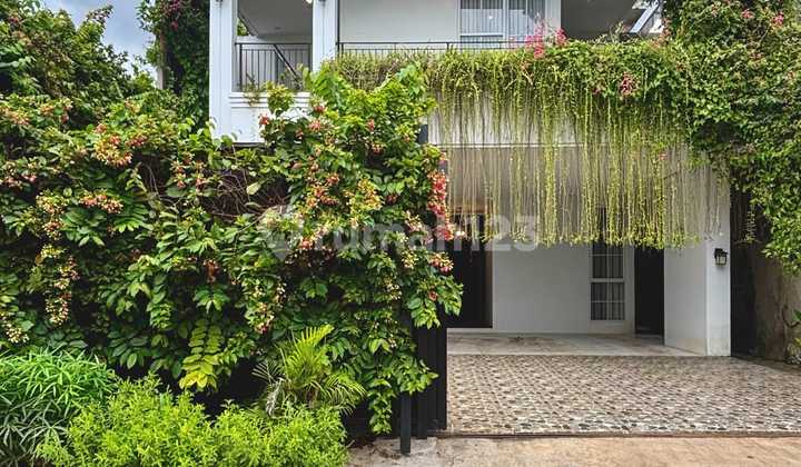 For Sale Modern Semi Furnished House in Bintaro Sector 7, Gapura Menteng Area.