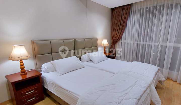 For Sale Gandaria Heights Apartment - 3 BR, 117 M², Leased Until Dec 2026