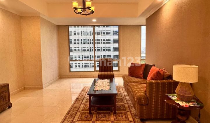 FOR RENT/ FOR SALE SUDIRMAN MANSION APARTMENT SCBD SUDIRMAN 2 FLOORS. 3 UNITS COMBINED INTO 1. RARE, CITY VIEW 2