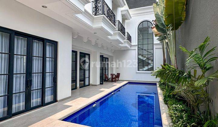 Dijual Rumah Mewah Siap Huni Cluster Cipete Hadap Timur Best Price 1