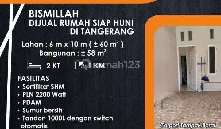 Rumah Siap Huni Semi Furnish Termurah Di Bojong Nangka  1