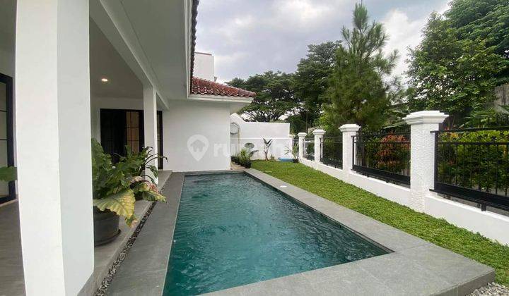 Rumah hook baru gaya american classic komplek lebak bulus jaksel 2