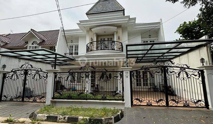 Rumah Classic Amerika Mewah Turun Harga Komplek Lebak Bulus Jaksel 1