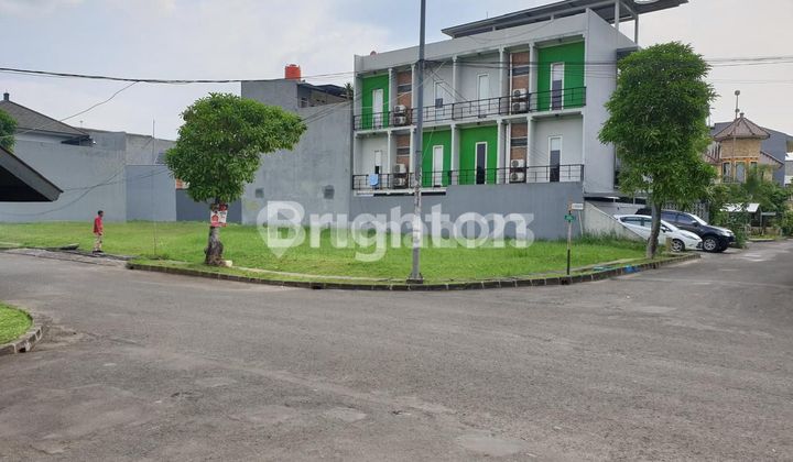 Corner lot with a nice square shape in Anggrek Loka.