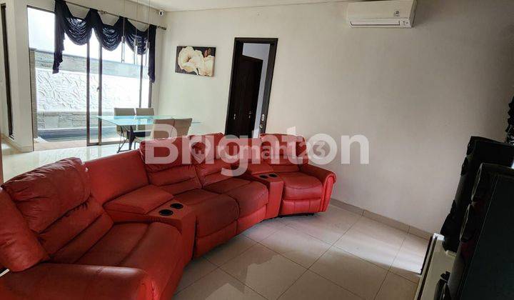 Rumah 2 lantai full furnished di kawasan The Eminent BSD City 1