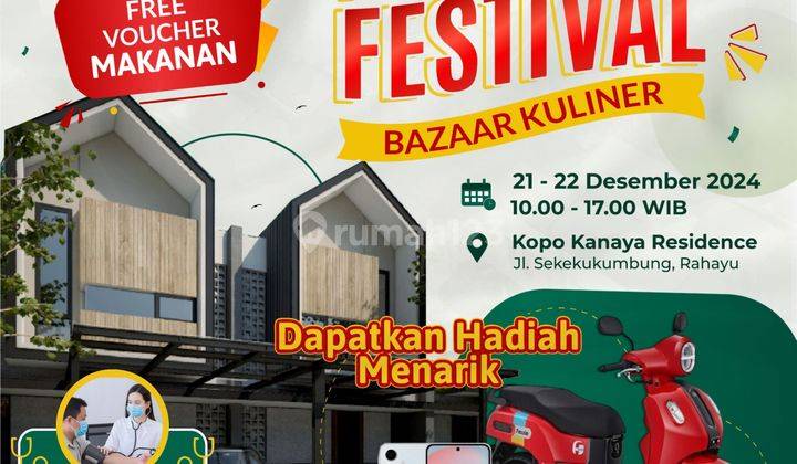 Jual Rumah Cluster Modern Baru 2 Lantai di Taman Kopo Indah 1