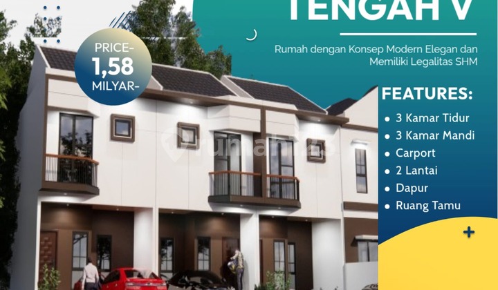 Elegant 2-Story Luxury House in a Strategic Location in Central Jakarta