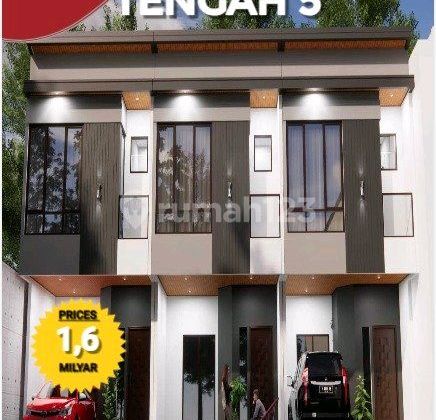 Rumah Konsep Modern 2 Lantai Carport Di Cempaka Putih Tengah Jakarta Pusat 2