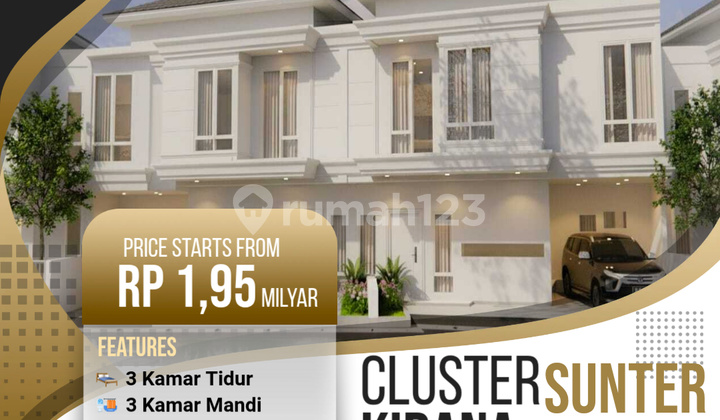 Rumah Minimalis Elegant 2 Lantai di Sunter Agung Jakarta Utara